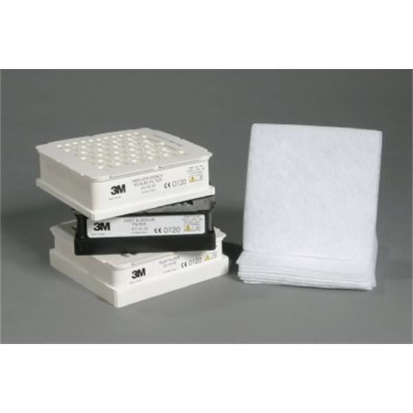 3M 462-05-00P10 Dustmaster PAPR Systems Pre Filters (Pack of 10) White