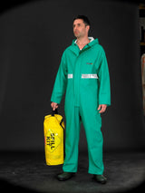 Alpha Solway Slickersuit Chemical Resistant Green Coverall