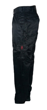 Mascot San Bernadino Men Work Trousers Water-Repellent Pants Size 36 Tall Black