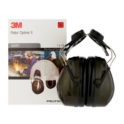 3M Peltor H520P3E Optime II Helmet Mounted Earmuff