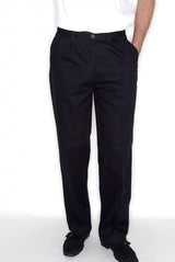 Henbury H600 Front Pleat Chino Trousers