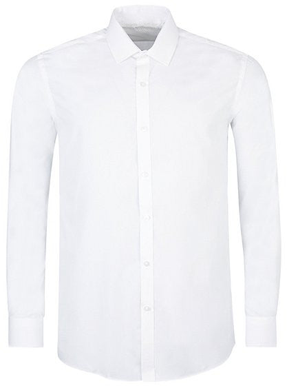 Rochelle Men Long Sleeve White Classic Shirt