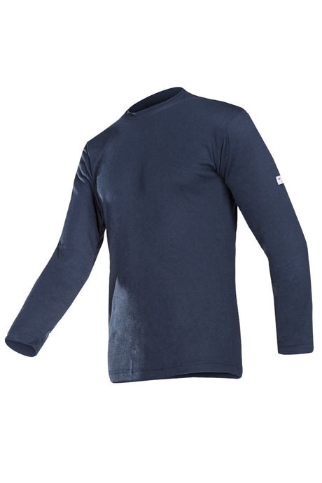 Sioen Trapani Long Sleeve Thermal Navy T-shirt 2673A
