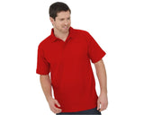 Uneek UC101 Short Sleeves Polycotton 220gsm Workwear Classic Polo Shirt - Red