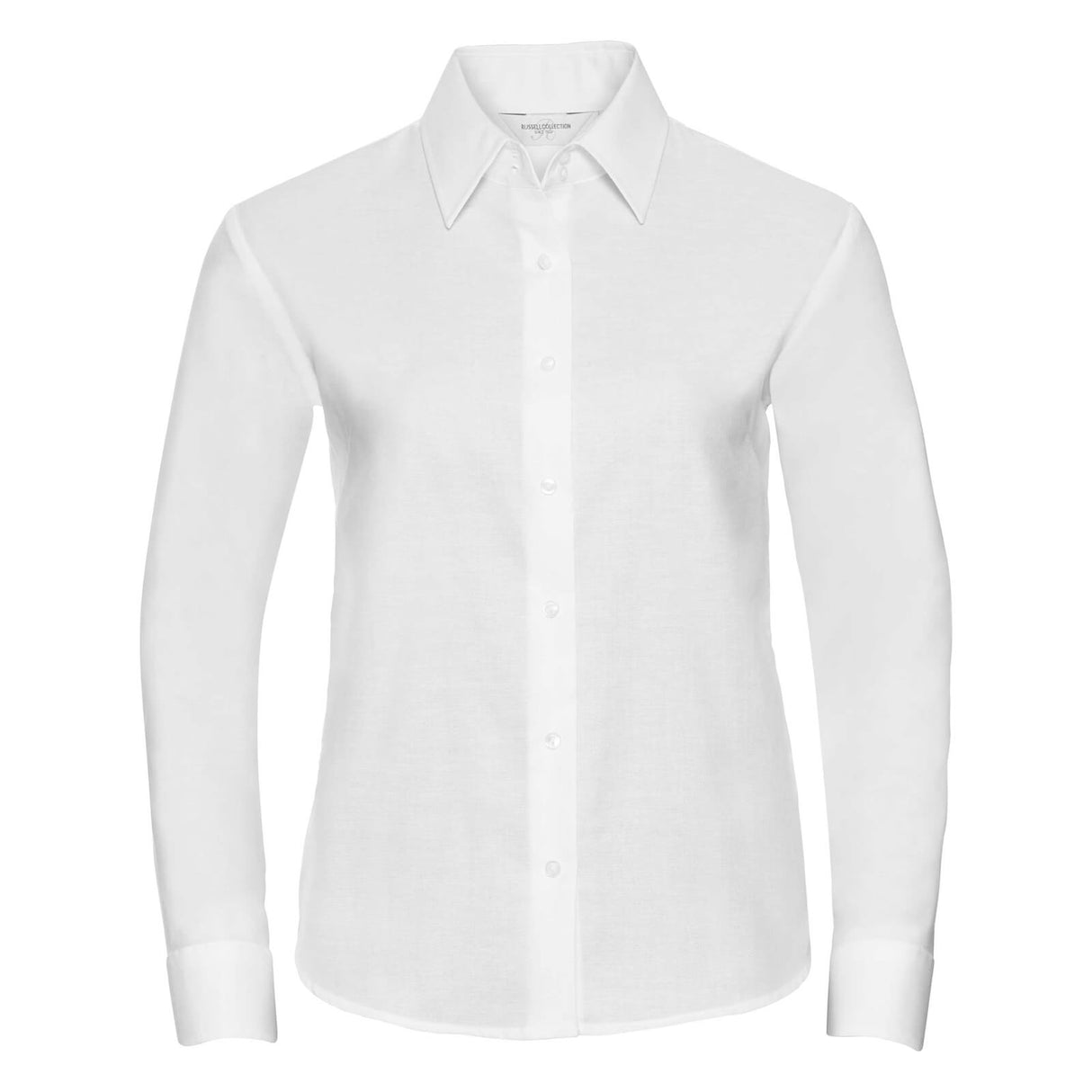 Russell Collection J932F Long Sleeve Easy Care Ladies Oxford Shirt