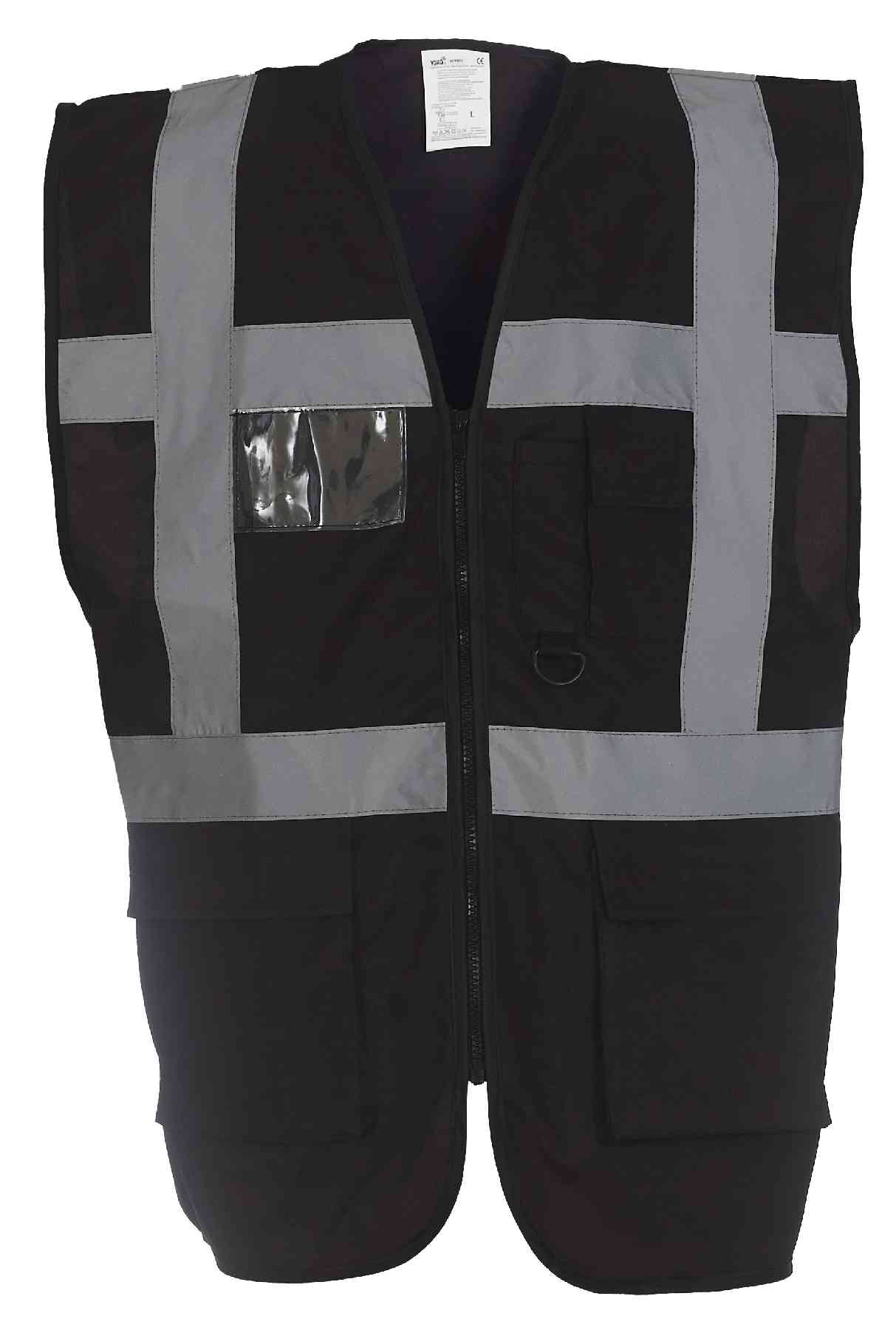 Yoko Vest Hi Vis Black Executive Hvw801