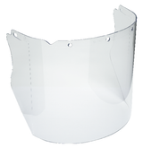MSA 10115837 Visor Replacement Clear Polycarbonate Chinguard Slots