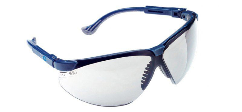 Honeywell Pulsafe 1011027 XC Blue Frame Work Glasses Clear FogBan Lens Safety Spectacles