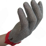 Stainless Steel Cut & Puncture Resistant Safety Chainmail Glove
