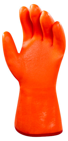 Ansell 23-700 Orange Fully Coated Insulated Polar Grip Glove
