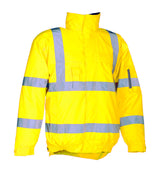 Sioen 404A Hobson Hi Vis Winter Bomber Jacket Waterproof