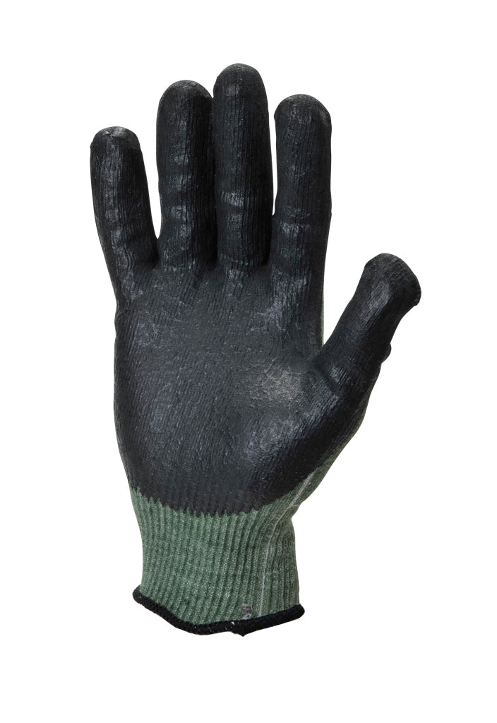 Tilsatec TTP060NBR Cut 5 Resistant Nitrile Coated Hand Protection Work Gloves