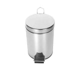 Stainless Steel Waste Bin Foot Operated 12 L Capacity