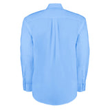 KK105 Mens Long Sleeve Premium Oxford Shirt Light Blue