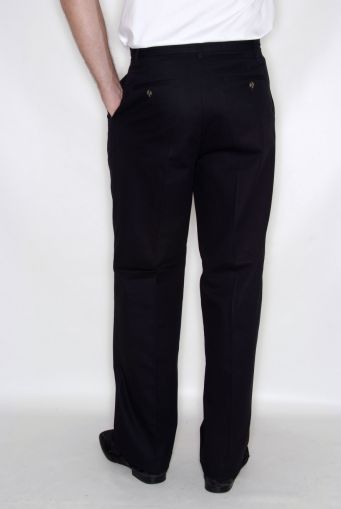 Henbury H600 Front Pleat Chino Trousers