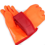 Ansell 23-700 Orange Fully Coated Insulated Polar Grip Glove