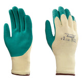 Ansell 80-100 Powerflex Latex Palm Coating General Handling Work Gloves