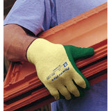 Ansell 80-100 Powerflex Latex Palm Coating General Handling Work Gloves