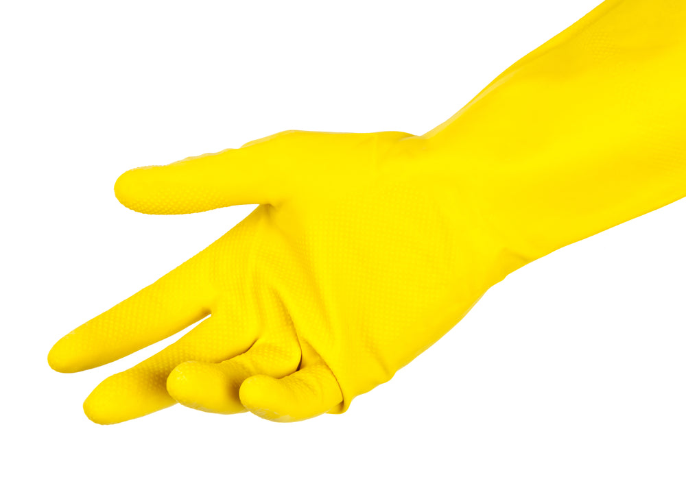 Jodal Unisex Household Rubber Gloves Cleaning Janitorial Gauntlets