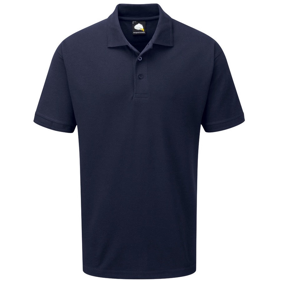 Orn 1130 Raven Classic Polo Shirt Navy Short Sleeve