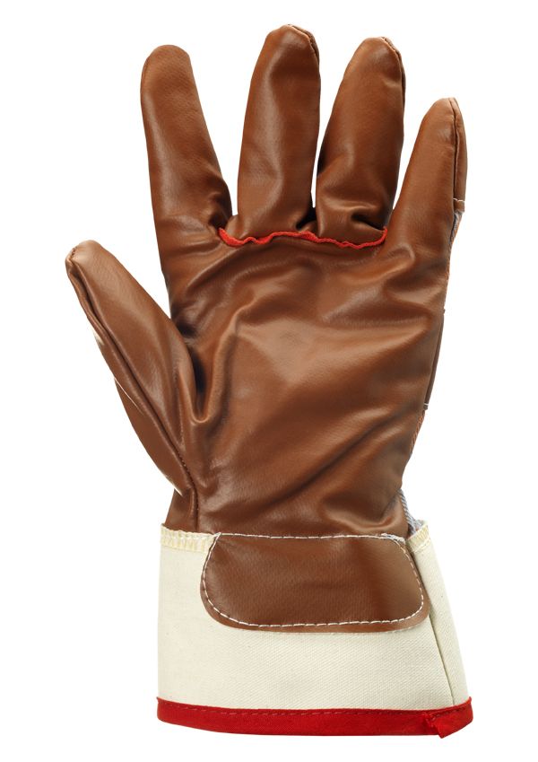 Ansell 52-590 Hyd-Tuf Nitrile Coated Cotton Thermo-Liner Winter Work Gloves