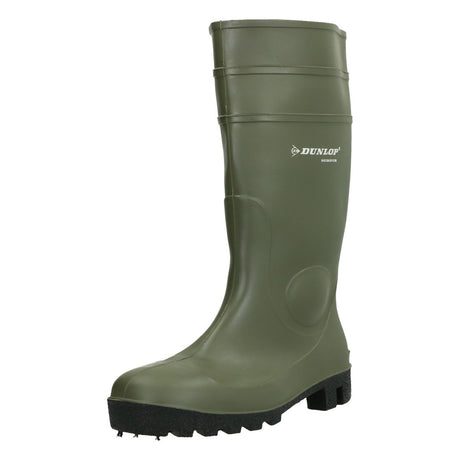 Dunlop 142VP Protomastor Unisex S5 Wellington Boots - Green
