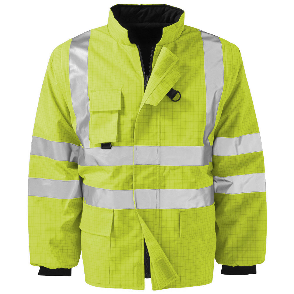 Golaya Hydra-Matrix FRASMG Flame Retardant Breathable Hi-Vis Anti-Static Jacket - Gilet