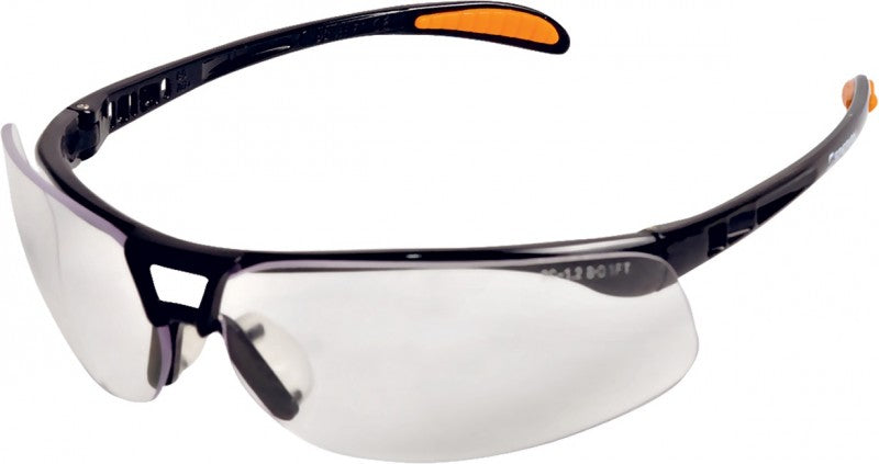 Honeywell 1015689 Protege Black Frame Spectacle Silver Mirror Lens