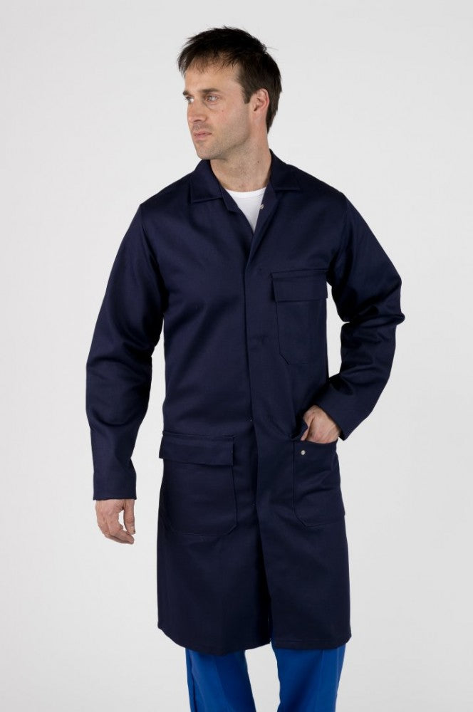 Techwear 153 Proban® Cotton Drill Flame Retardant Coat Navy Size 48