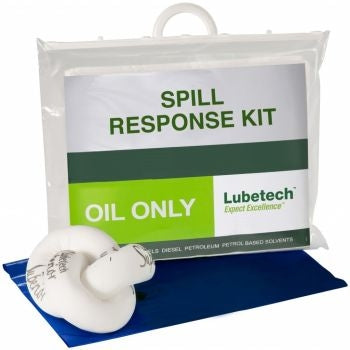 Lubetech 24-1025 Oil Spill Kit Clip Close Carrier 25 Litre