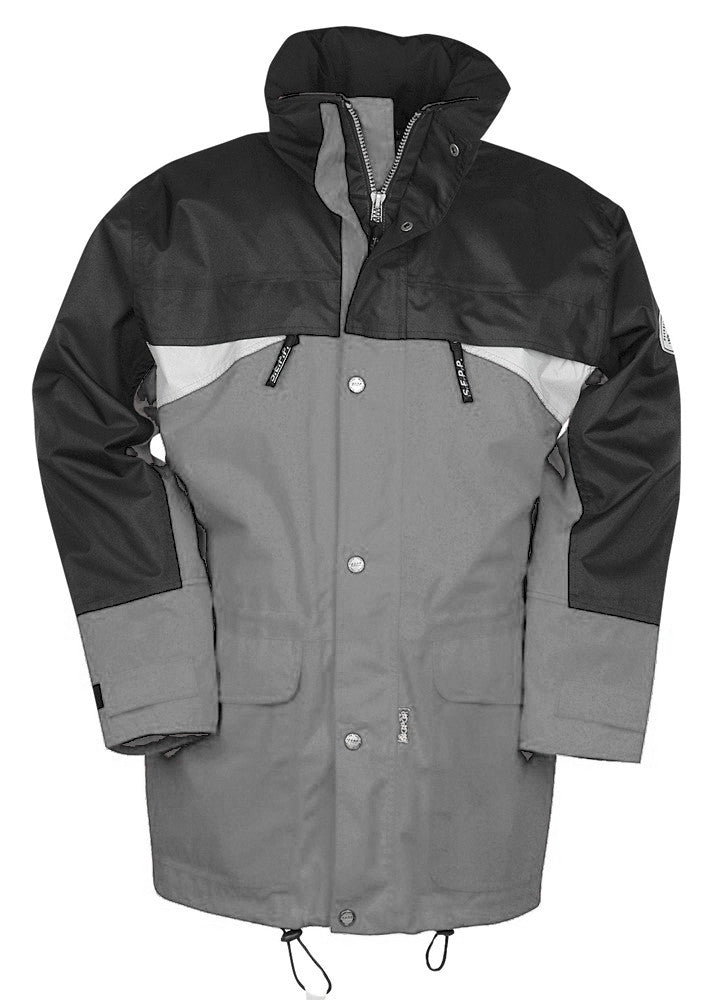 Sioen Sepp Black/Grey Chamonix Breathable Jacket, Size - XLarge
