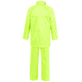 Supertouch Water Resistance Polyester/PVC Rainwear - Rainsuit 18381-7 Yellow