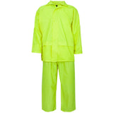 Supertouch Water Resistance Polyester/PVC Rainwear - Rainsuit 18381-7 Yellow