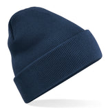 Beechfield BB45 Original Cuffed Beanie Hat Unisex Navy