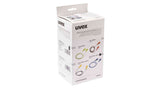 Uvex 2111-239 Whisper Plus Detect Reusable Corded Ear Plugs Pack of 50