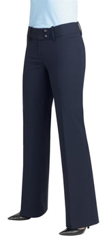 Brook Tavener 2188 Andretta Parallel Leg Ladies Trousers Navy Size 14 Regular