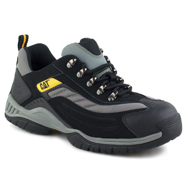 Caterpillar MOOR Unisex SB HRO Steel Toe Trainers Grey/Black