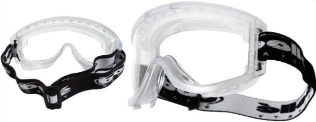 Bolle Attack ATPSI Safety Goggle Scratch & Mist Proof Polycarbonate Clear Lens