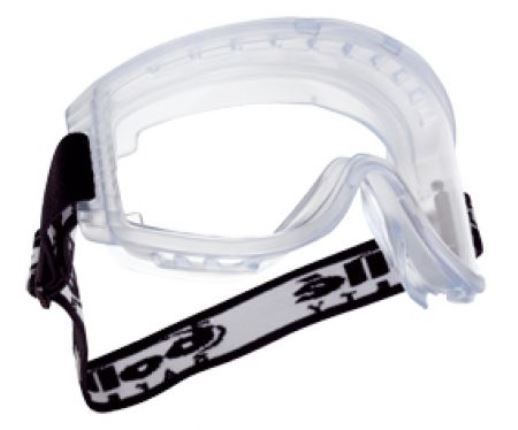 Bolle Attack ATPSI Safety Goggle Scratch & Mist Proof Polycarbonate Clear Lens
