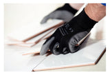 Honeywell 2400251 Perfect Poly Black Polyamide Grey Coated Gloves, Size - 9