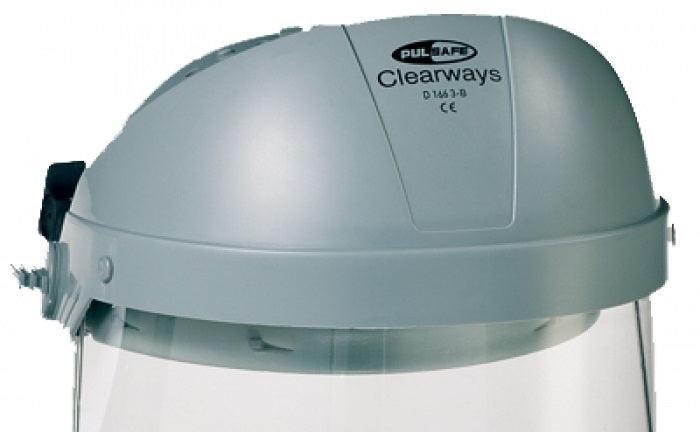 Honeywell Sperian CB20 Clearways Browguard with Rachet Adjustment Grey 1002341