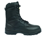 Amblers Combat Style S3 Safety Boot Side Zip Black FS008