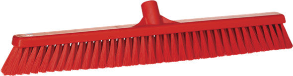 Vikan 3199-4 Colour Coded Soft Broom Head 610mm Red