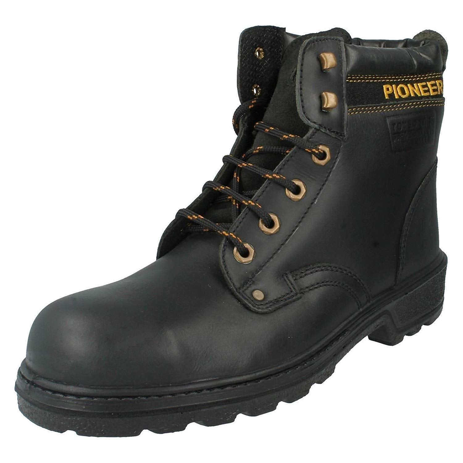 Totectors 3855 Pioneer Men S3 Safety Boots Black Size UK 6 EU 39