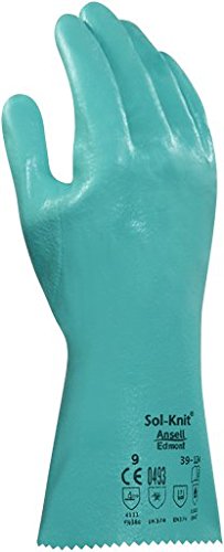 Ansell Sol-Knit 39-124 Reinforced Nitrile Gauntlets 35cm – 14’’