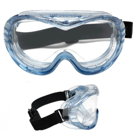 3M Fahrenheit 71360-00015 Clear Acetate Lens Non-vented Safety Goggles
