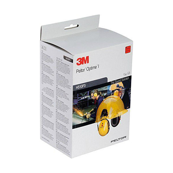 3M Peltor Optime I H510P3E-405-GU Ear Muffs Helmet Attachment 26dB SNR Ear Defenders