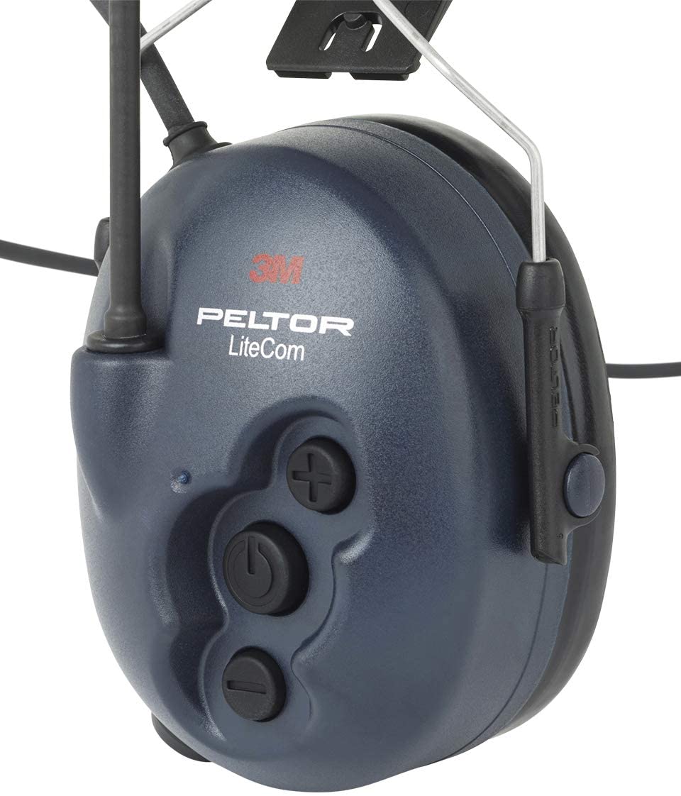 3M PELTOR MT53H7P3E4400 LiteCom Helmet Mounted Headset 2 -Way Radio ...