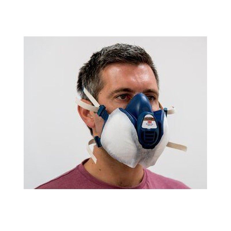 3M 400 Overspray Safety Respirator Guard Pack of 10