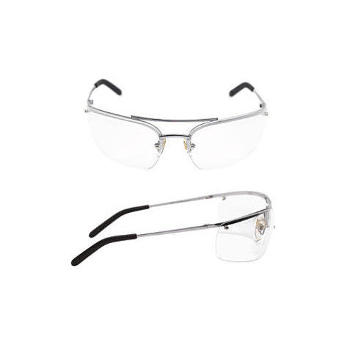 3M Metaliks Safety Glasses, Metal Frame Clear Anti-Fog Lens – North Sea ...